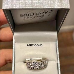 10k gold engagement ring